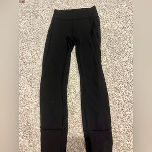 Black leggings with pockets